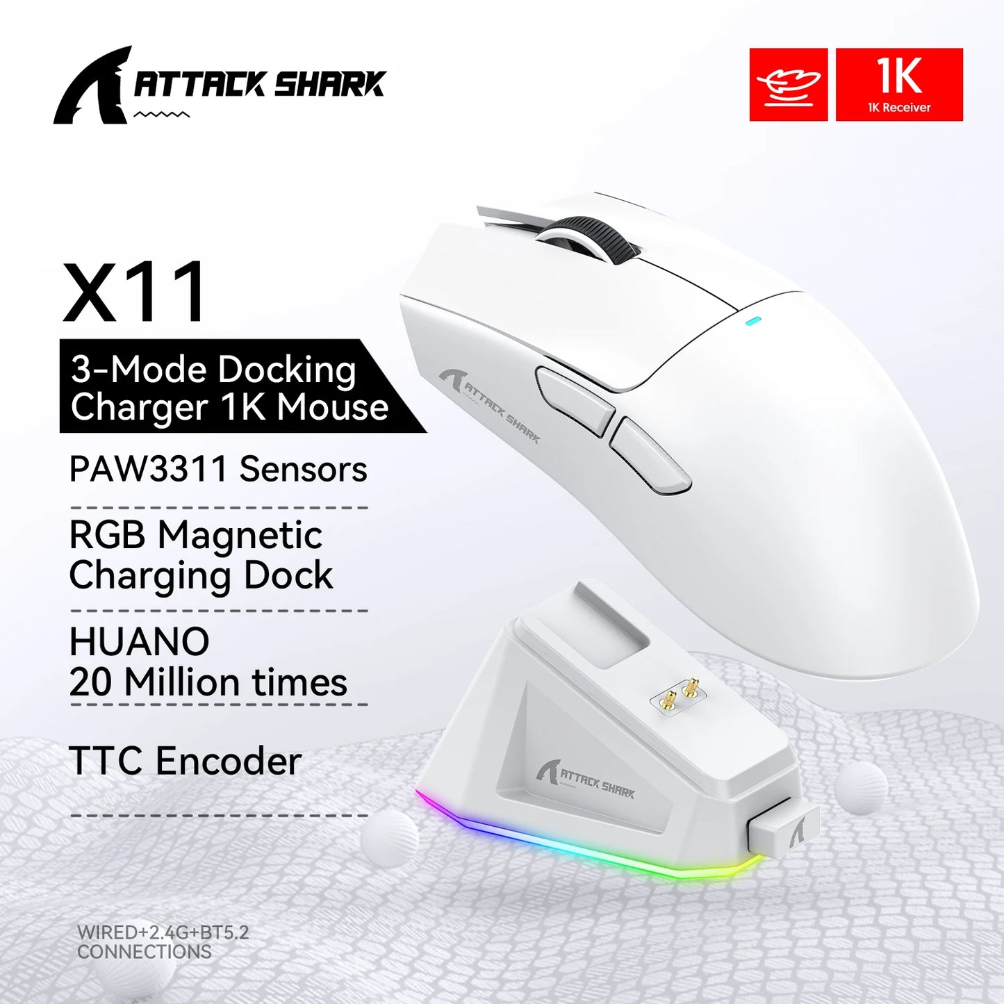 Ultralight Wireless Professional Gaming Mouse