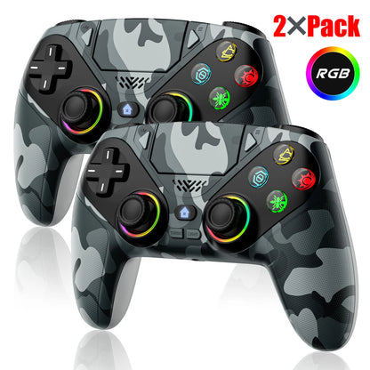 Controller For Playstation 5 PS5/PS5 Pro/Slim/PC Gamepads W/Hall Effect RGB Wireless Game Control Joystick Marco/Turbo Program