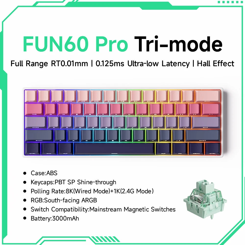 60% Wireless Rapid Trigger Tastatur
