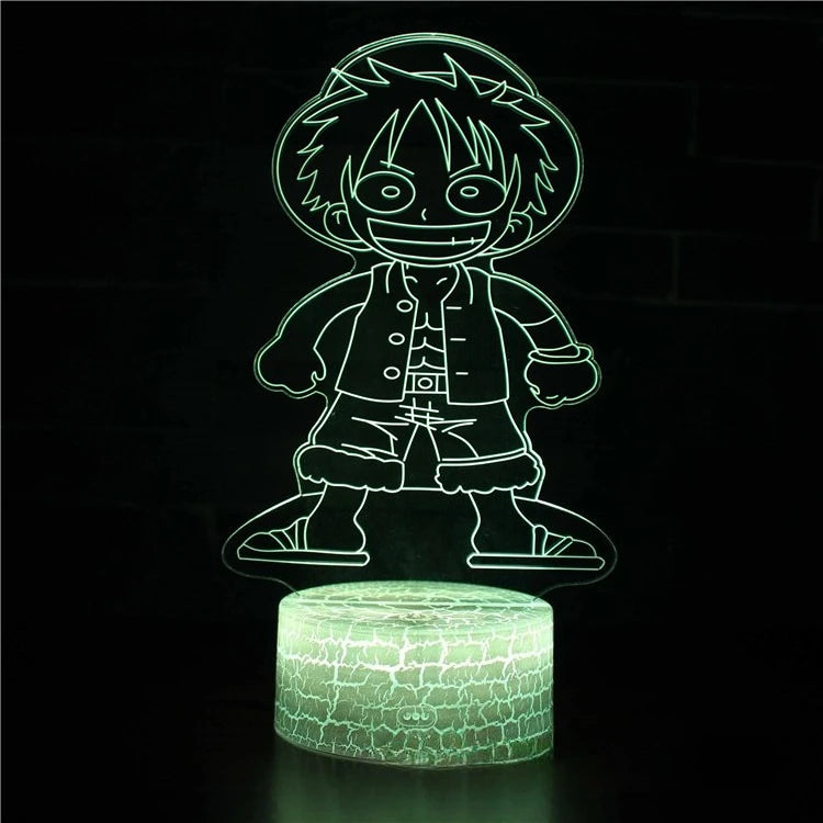 Gear 5 Nika 3D Illusionslampe