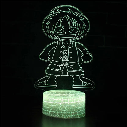 Gear 5 Nika 3D Illusionslampe