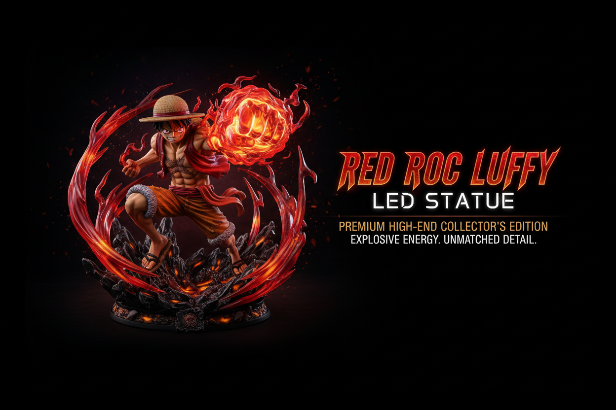 Red Roc Luffy Banner